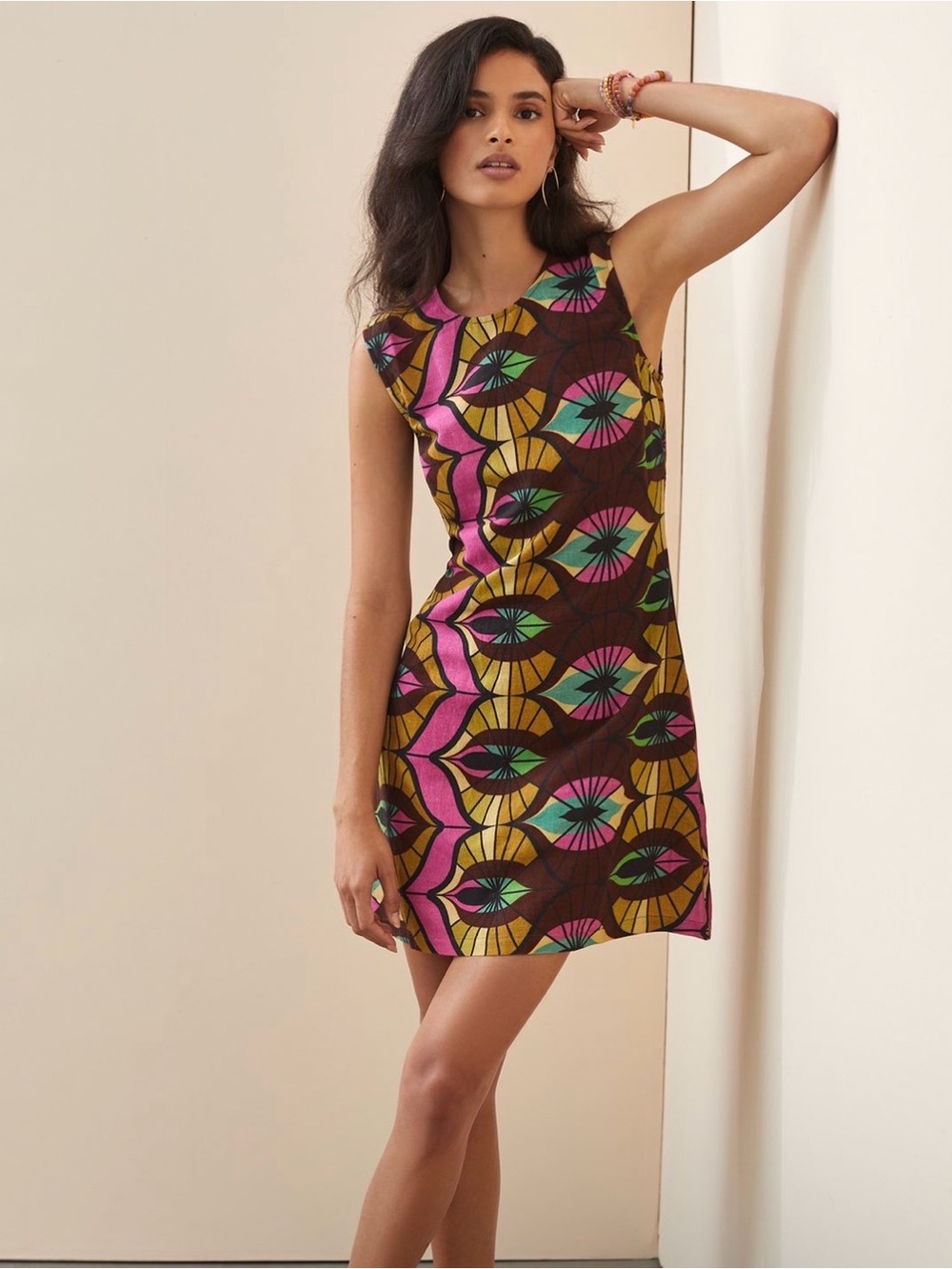Anthropologie Palm Springs Shift Mini Dress